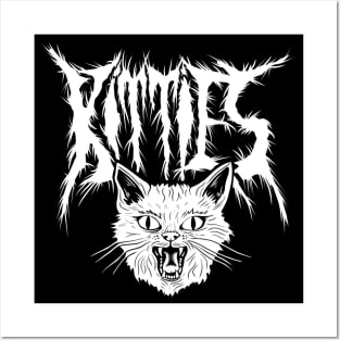 Kitties - Metal Style Posters and Art